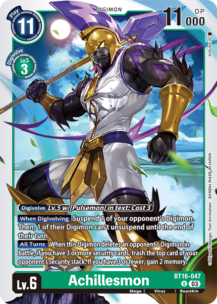 Achillesmon, BT16-047