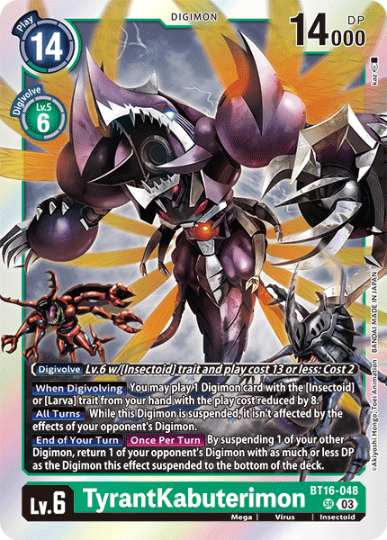 TyrantKabuterimon, BT16-048