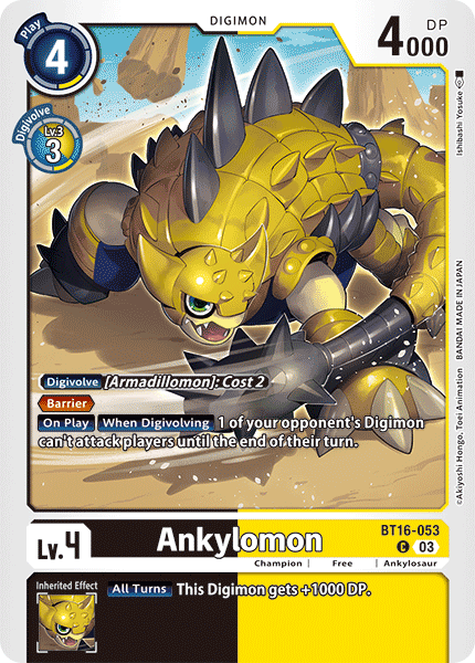 Ankylomon, BT16-053