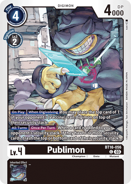 Publimon, BT16-056