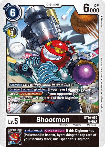 Shootmon, BT16-059