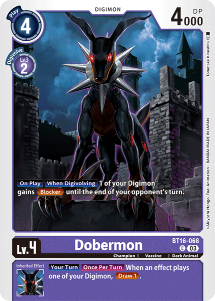Dobermon, BT16-068