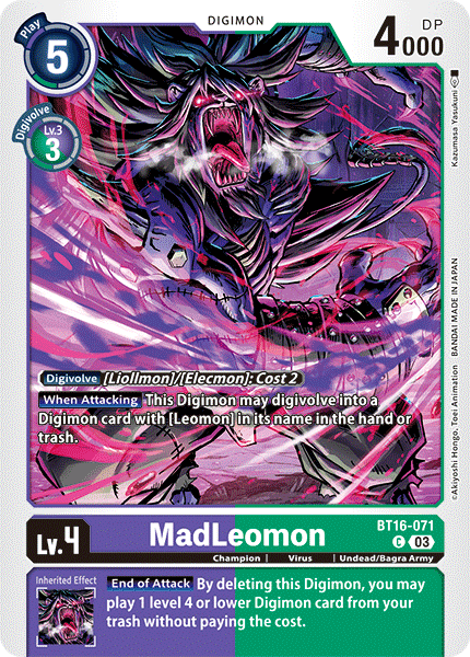 MadLeomon, BT16-071