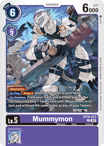 Mummymon, BT16-073