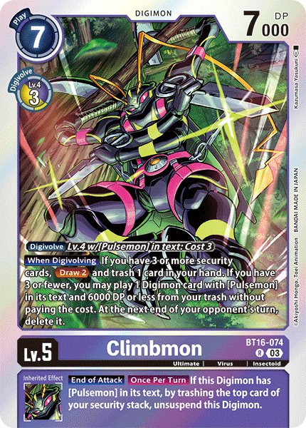 Climbmon, BT16-074