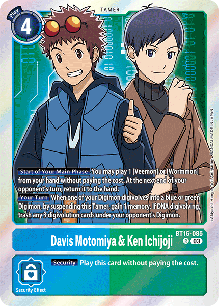 Davis Motomiya & Ken Ichijoji, BT16-085