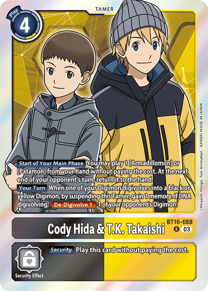 Cody Hida & T.K. Takaishi, BT16-088