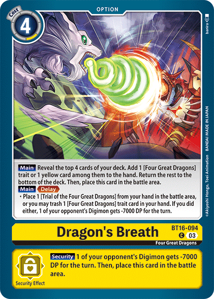 Dragon's Breath, BT16-094