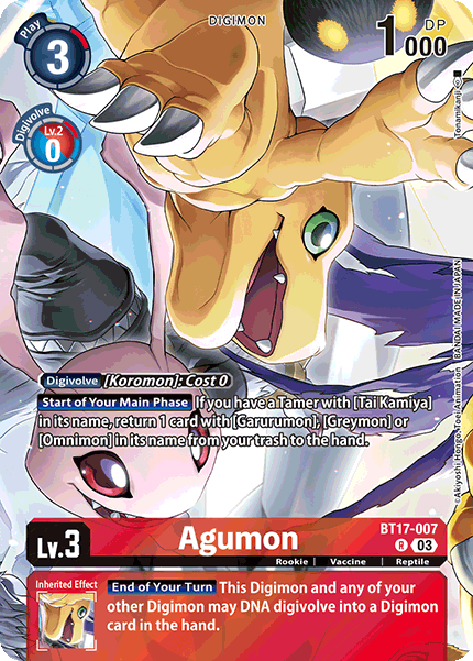 Agumon, BT17-007-p2