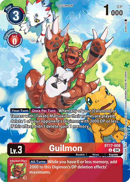 Guilmon, BT17-008-p2