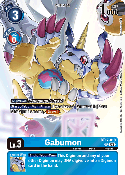 Gabumon, BT17-019-p2