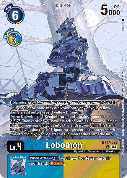 Lobomon, BT17-022-p1