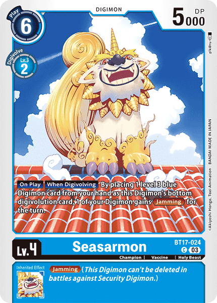 Seasarmon, BT17-024