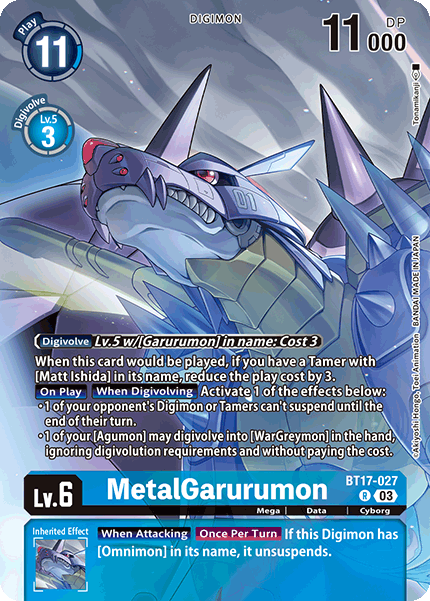MetalGarurumon, BT17-027-p1
