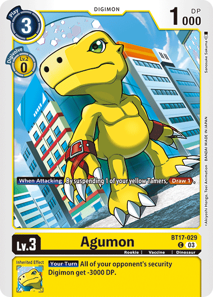 Agumon, BT17-029