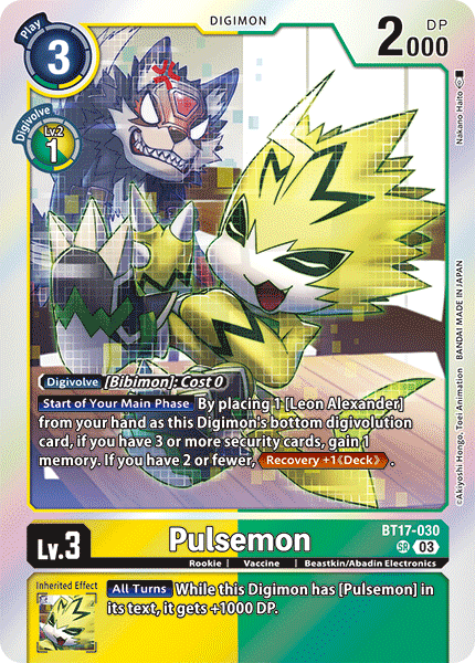 Pulsemon, BT17-030