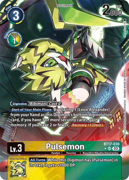 Pulsemon, BT17-030-p1