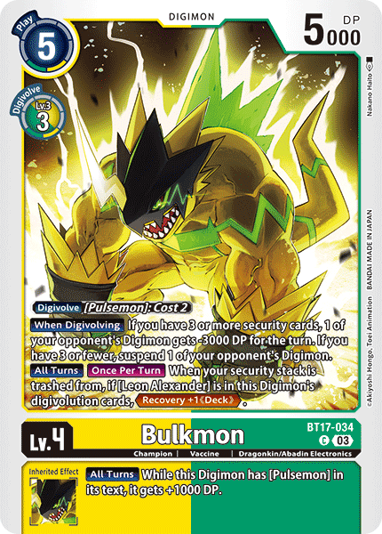 Bulkmon, BT17-034