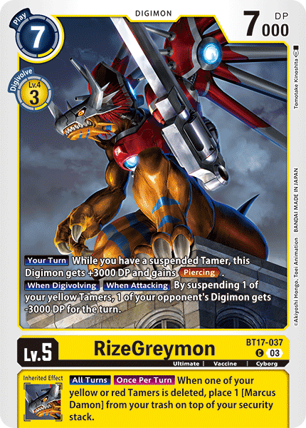 RizeGreymon, BT17-037