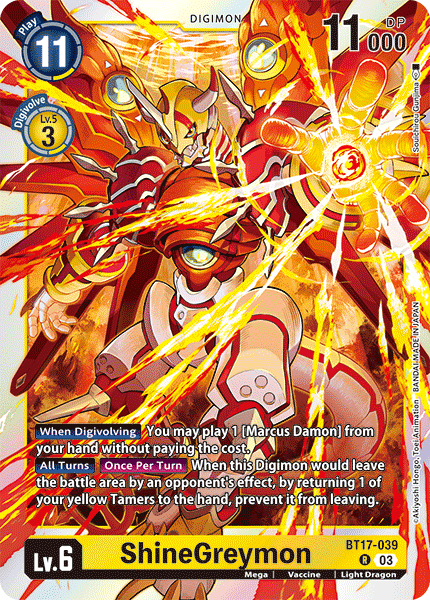 ShineGreymon, BT17-039