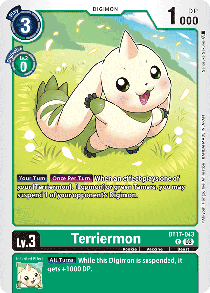 Terriermon, BT17-043
