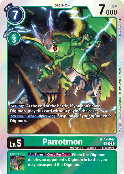 Parrotmon, BT17-047