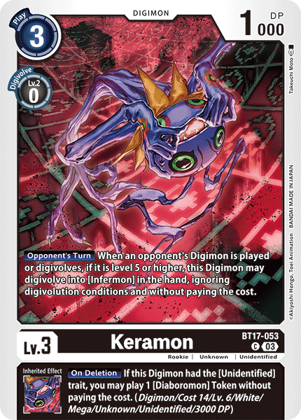 Keramon, BT17-053