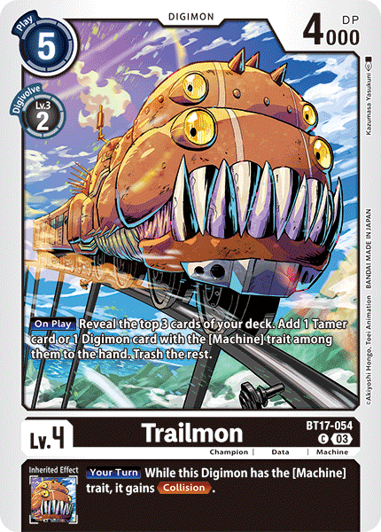 Trailmon, BT17-054