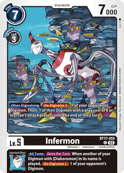 Infermon, BT17-055