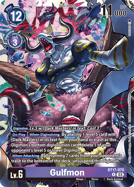 Gulfmon, BT17-070