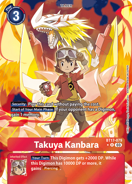 Takuya Kanbara, BT17-079-p1