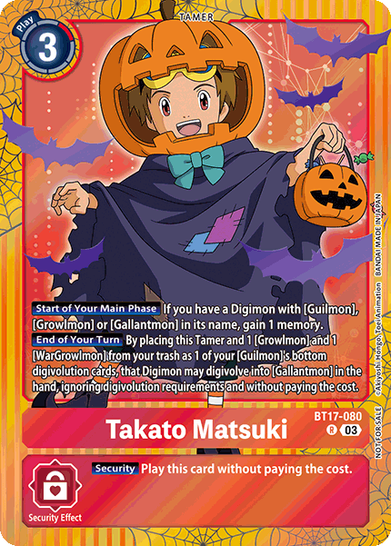 Takato Matsuki, BT17-080-p2