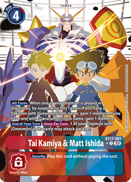Tai Kamiya & Matt Ishida, BT17-081-p1