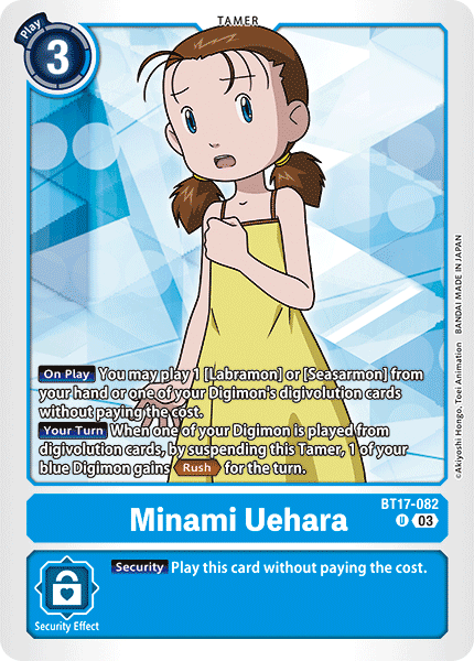 Minami Uehara, BT17-082