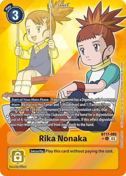 Rika Nonaka, BT17-085-p1