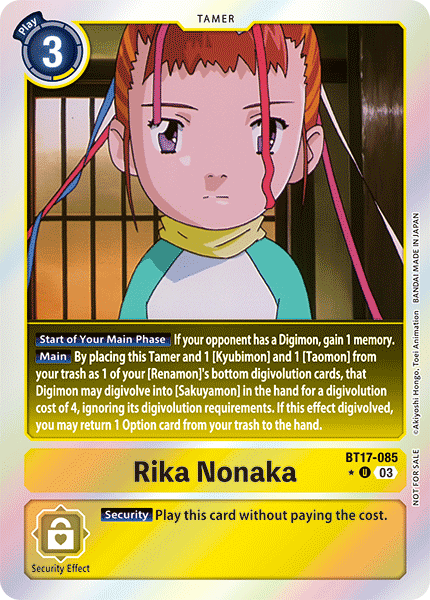 Rika Nonaka, BT17-085-p2
