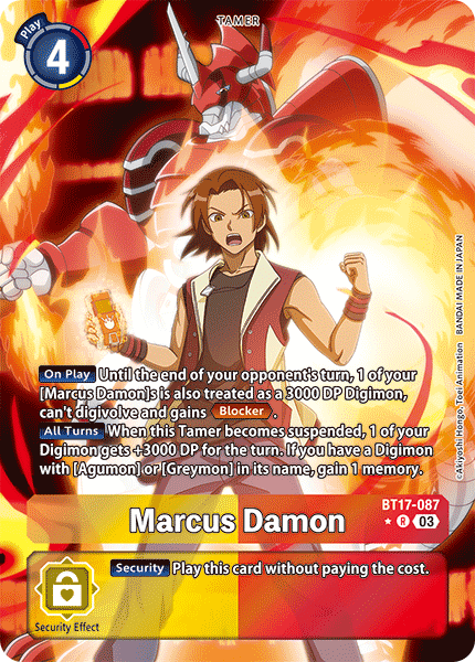 Marcus Damon, BT17-087-p1