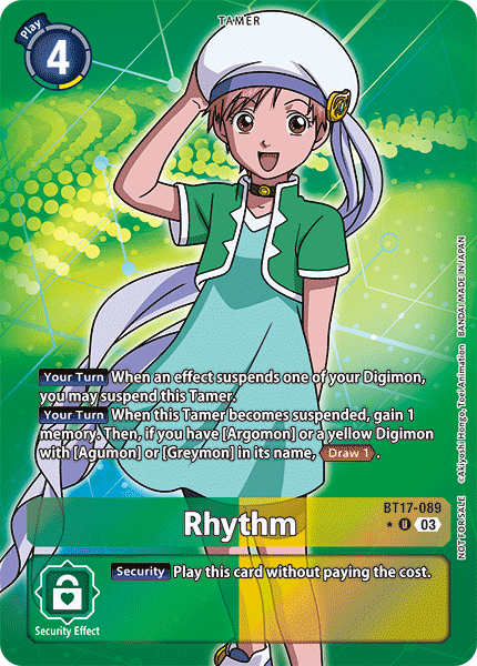 Rhythm, BT17-089-p1