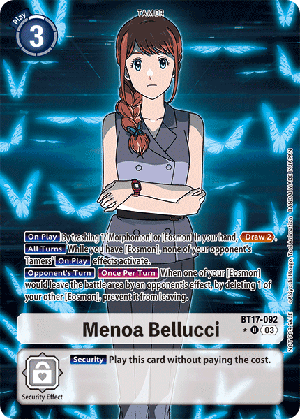 Menoa Bellucci, BT17-092-p1