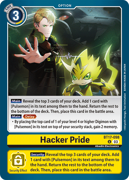 Hacker Pride, BT17-098
