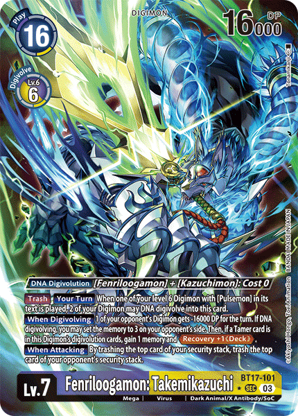 Fenriloogamon: Takemikazuchi, BT17-101-p1
