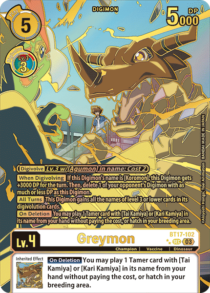 Greymon, BT17-102-p2
