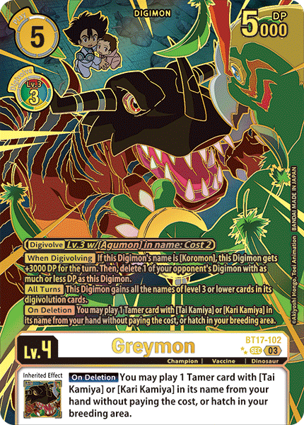 Greymon, BT17-102-p3
