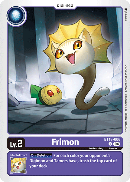 Frimon, BT18-006