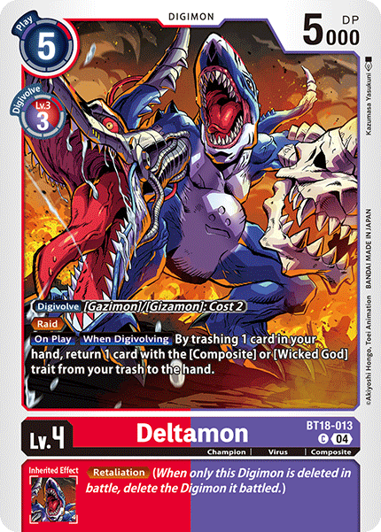 Deltamon, BT18-013
