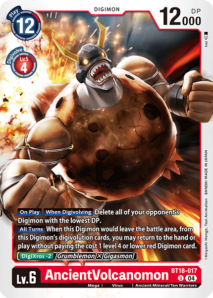 AncientVolcanomon, BT18-017