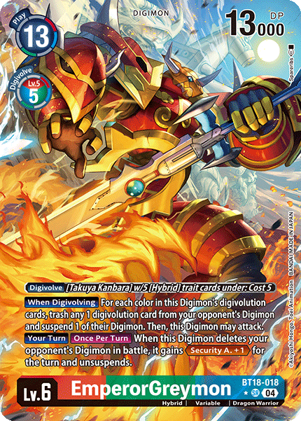 EmperorGreymon, BT18-018-p1