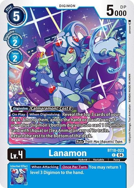 Lanamon, BT18-023