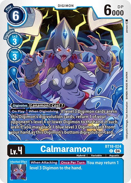 Calmaramon, BT18-024