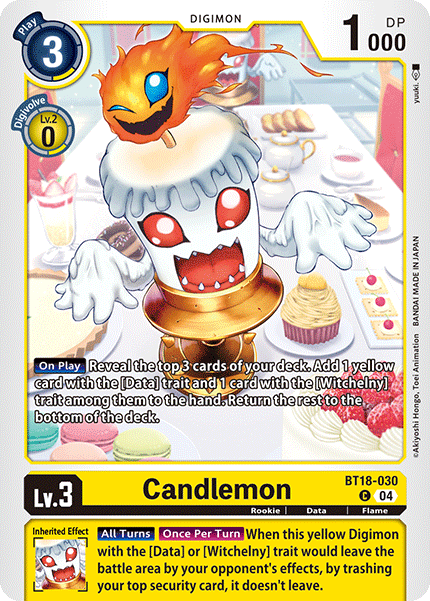 Candlemon, BT18-030